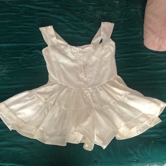 Vanessa Mooney Dresses & Skirts - Vanessa Mooney Elisabeth Romper, cream